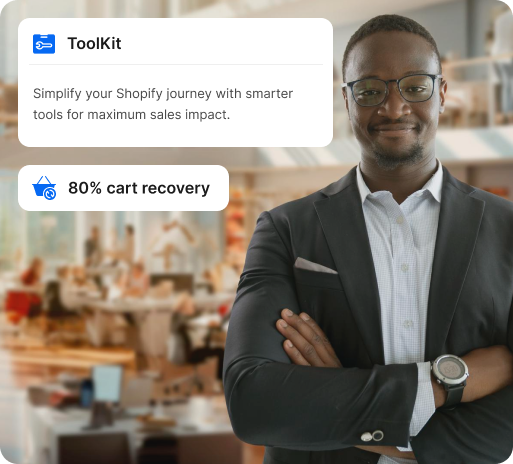 CareCart apps shown running on a Shopify storefront: cart recovery email, spin-to-win wheel and a live sales notification